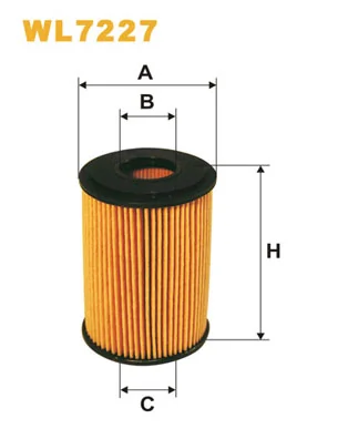 WIX FILTERS WL7227 — Фільтр масляний