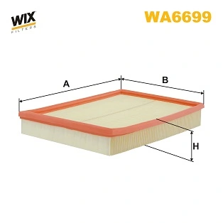 WIX FILTERS WA6699 — Фільтр повітряний