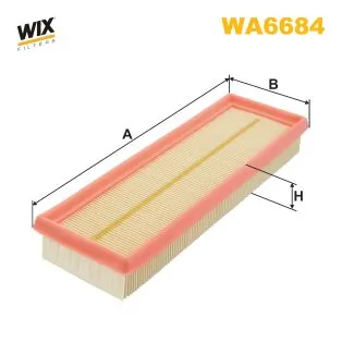 WIX FILTERS WA6684 — Фільтр повітряний
