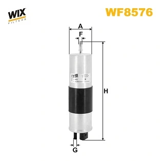 WIX FILTERS WF8576 — Фільтр паливний