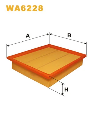 WIX FILTERS WA6228 — Фільтр повітряний