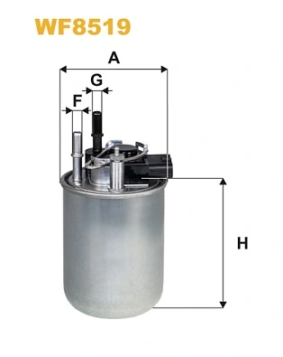 WIX FILTERS WF8519 — Паливний фільтр