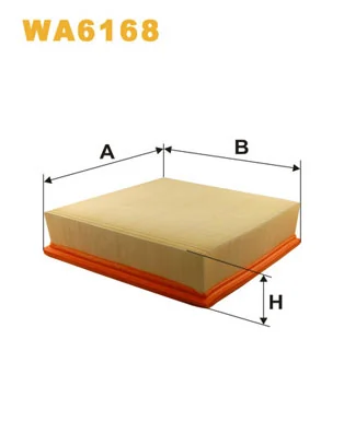 WIX FILTERS WA6168 — Фільтр повітряний