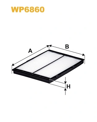 WIX FILTERS WP6860 — Фільтр салону