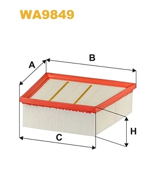 WIX FILTERS WA9849 — Фільтр повітряний