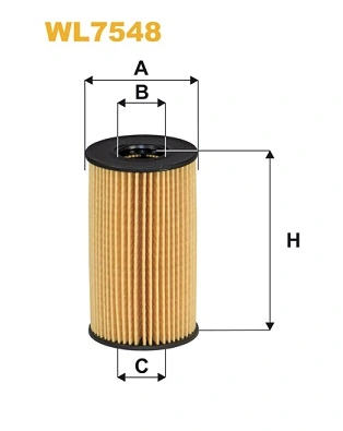 WIX FILTERS WL7548 — Фільтр масляний