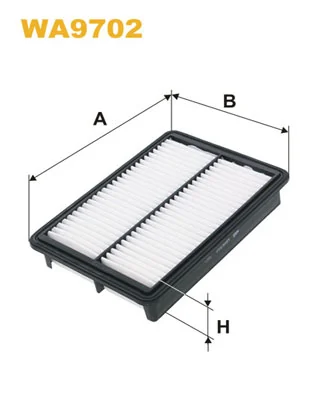 WIX FILTERS WA9702 — Фільтр повітряний (вир-во WIX-FILTERS)