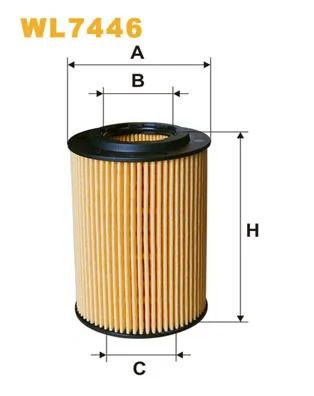 WIX FILTERS WL7446 — Фільтр масляний
