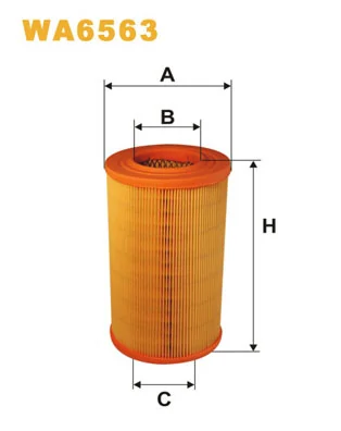 WIX FILTERS WA6563 — Фільтр повітряний