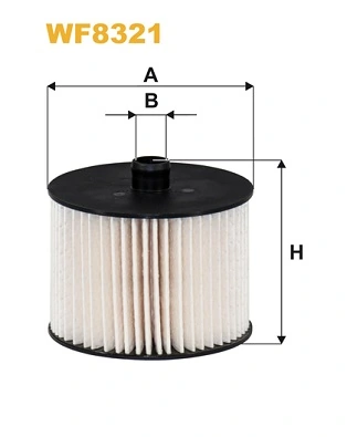 WIX FILTERS WF8321 — Фільтр паливний WF8321/PE816/5 (вир-во WIX-FILTERS)