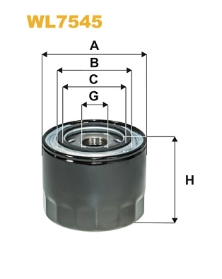 WIX FILTERS WL7545