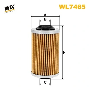 WIX FILTERS WL7465 — Фільтр оливний двигуна OPEL INSIGNIA 2.8 08- (вир-во WIX-FILTERS)