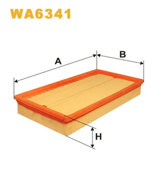WIX FILTERS WA6341 — Фільтр повітряний