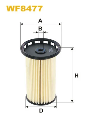 WIX FILTERS WF8477 — Фільтр паливний