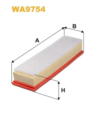 WIX FILTERS WA9754 — Фільтр повітряний