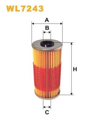 WIX FILTERS WL7243 — Фільтр масляний