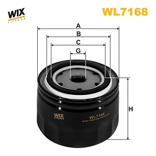 WIX FILTERS WL7168 — Фільтр масляний