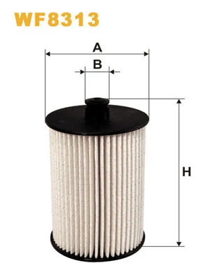 WIX FILTERS WF8313 — Фільтр паливний VW LT 2.8 TDI 02-06 (вир-во WIX-FILTERS)
