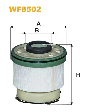 WIX FILTERS WF8502 — Фільтр паливний