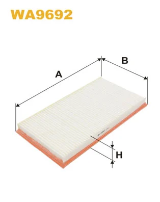 WIX FILTERS WA9692 — Повітряний фільтр
