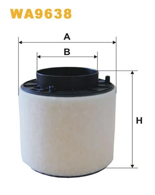 WIX FILTERS WA9638 — Повітряний фільтр