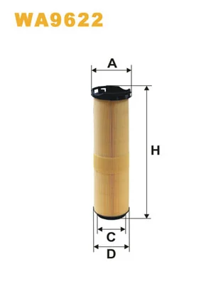 WIX FILTERS WA9622 — Фільтр повітряний