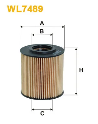 WIX FILTERS WL7489 — Фільтр масляний