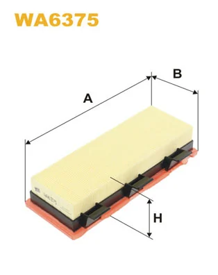 WIX FILTERS WA6375 — Фільтр повітряний