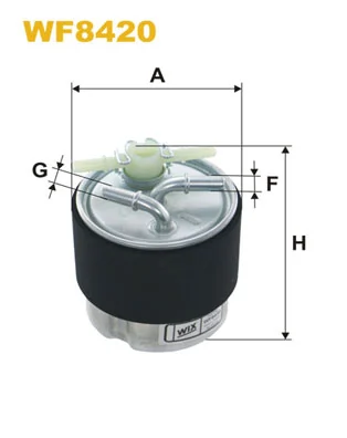 WIX FILTERS WF8420 — Фільтр паливний