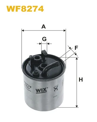 WIX FILTERS WF8274 — Паливний фільтр