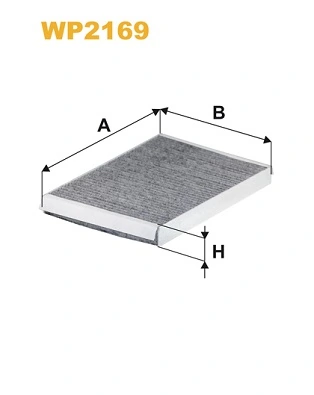 WIX FILTERS WP2169 — Фільтр салону вугільний