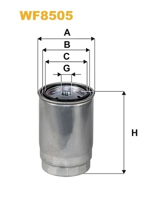 WIX FILTERS WF8505 — Фільтр паливний