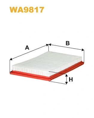 WIX FILTERS WA9817 — Фільтр повітряний