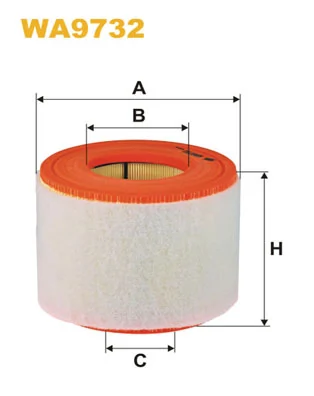 WIX FILTERS WA9732 — Фільтр повітряний