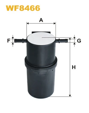 WIX FILTERS WF8466 — Фільтр паливний