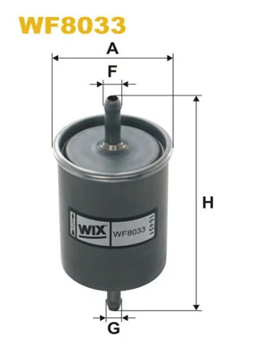 WIX FILTERS WF8033 — Фільтр паливний
