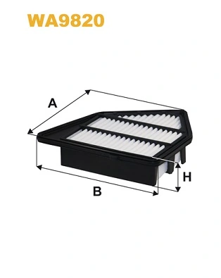 WIX FILTERS WA9820 — Повітряний фільтр