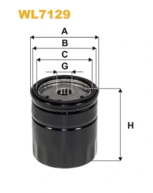 WIX FILTERS WL7129 — Фільтр масляний