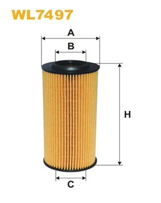 WIX FILTERS WL7497 — Оливний фільтр