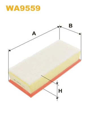 WIX FILTERS WA9559 — Фільтр повітряний