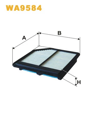 WIX FILTERS WA9584 — Фільтр повітряний WA9584/104/7 (вир-во WIX-FILTERS)