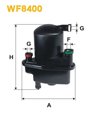 WIX FILTERS WF8400 — Паливний фільтр