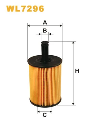 WIX FILTERS WL7296 — Фільтр масляний