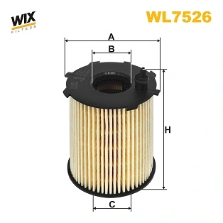 WIX FILTERS WL7526 — Фільтр масляний