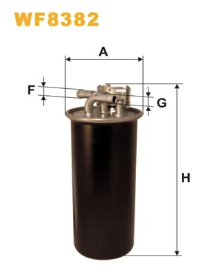 WIX FILTERS WF8382 — Паливний фільтр