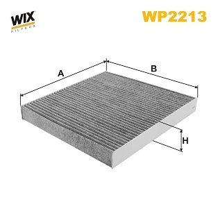 WIX FILTERS WP2213 — Фільтр салону вугільний