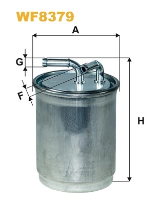 WIX FILTERS WF8379 — Фільтр паливний