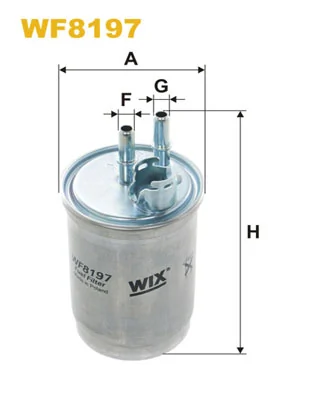 WIX FILTERS WF8197 — Фільтр паливний