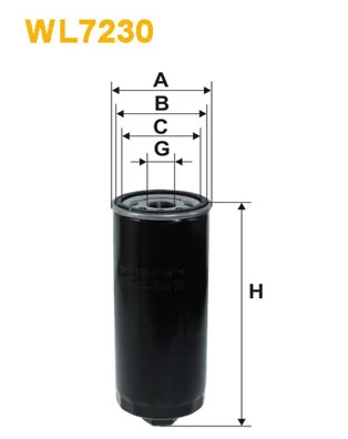 WIX FILTERS WL7230 — Фільтр масляний