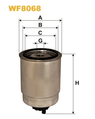 WIX FILTERS WF8068 — Фільтр паливний